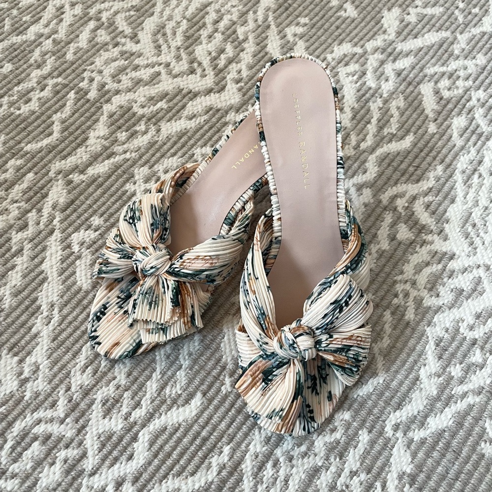 Loeffler Randall Emilia Nova Bow Heels 10 1/2